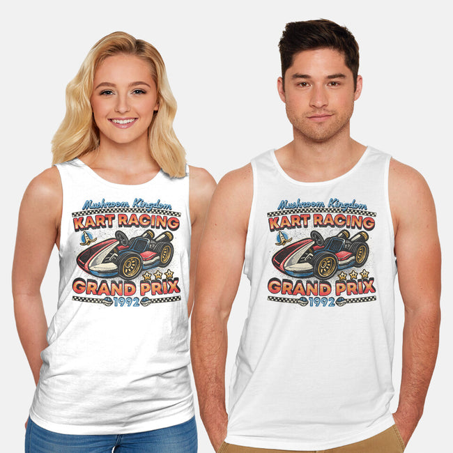 Kart Racing Grand Prix-Unisex-Basic-Tank-glitchygorilla