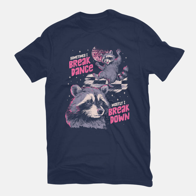 Mostly I Break Down-Womens-Basic-Tee-eduely