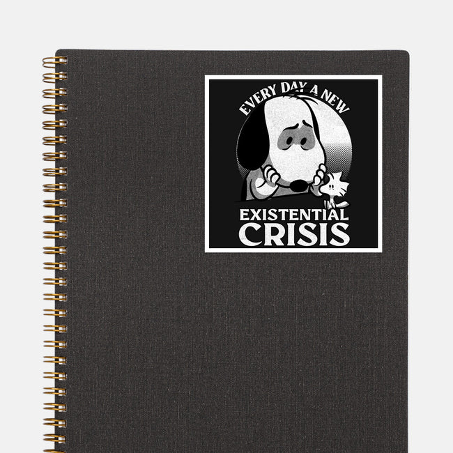 Existential Crisis Dog-None-Glossy-Sticker-Studio Mootant