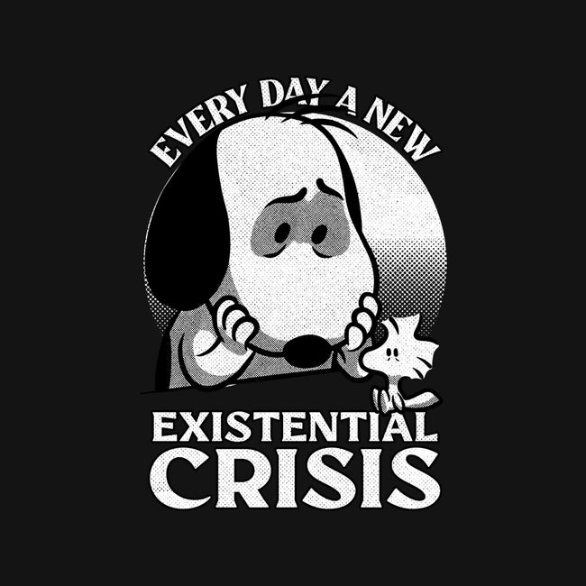 Existential Crisis Dog-Unisex-Basic-Tank-Studio Mootant