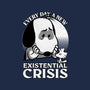 Existential Crisis Dog-Womens-V-Neck-Tee-Studio Mootant