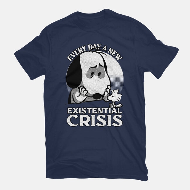 Existential Crisis Dog-Womens-Fitted-Tee-Studio Mootant