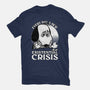 Existential Crisis Dog-Womens-Fitted-Tee-Studio Mootant