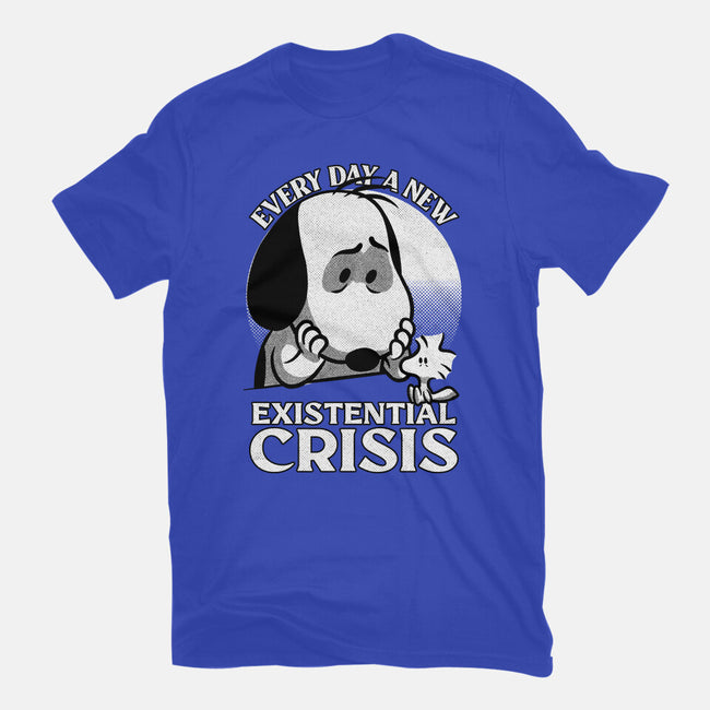 Existential Crisis Dog-Womens-Fitted-Tee-Studio Mootant