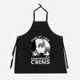 Existential Crisis Dog-Unisex-Kitchen-Apron-Studio Mootant