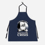 Existential Crisis Dog-Unisex-Kitchen-Apron-Studio Mootant