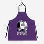 Existential Crisis Dog-Unisex-Kitchen-Apron-Studio Mootant
