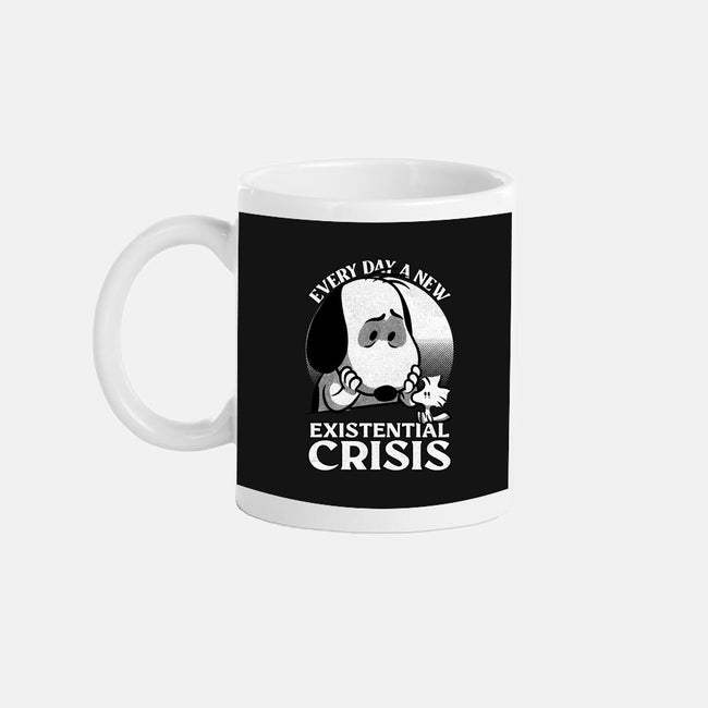 Existential Crisis Dog-None-Mug-Drinkware-Studio Mootant