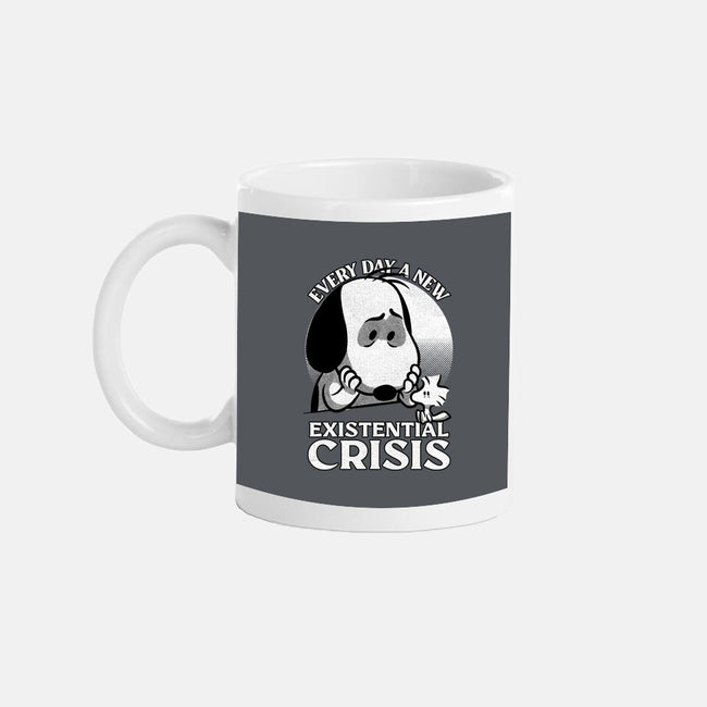 Existential Crisis Dog-None-Mug-Drinkware-Studio Mootant