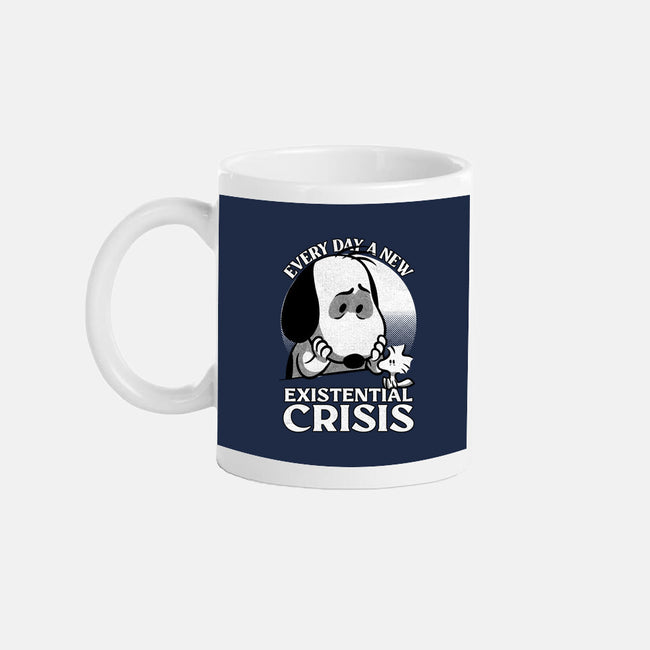 Existential Crisis Dog-None-Mug-Drinkware-Studio Mootant