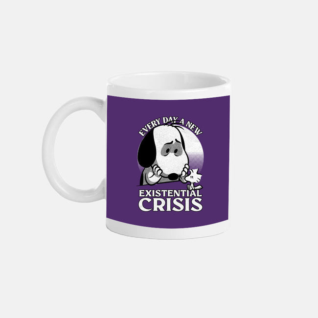 Existential Crisis Dog-None-Mug-Drinkware-Studio Mootant