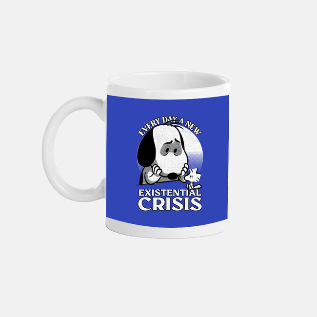 Existential Crisis Dog-None-Mug-Drinkware-Studio Mootant