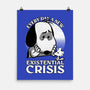 Existential Crisis Dog-None-Matte-Poster-Studio Mootant