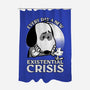 Existential Crisis Dog-None-Polyester-Shower Curtain-Studio Mootant