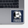 Existential Crisis Dog-None-Glossy-Sticker-Studio Mootant