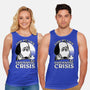 Existential Crisis Dog-Unisex-Basic-Tank-Studio Mootant