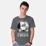 Existential Crisis Dog-Mens-Basic-Tee-Studio Mootant