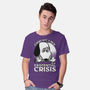 Existential Crisis Dog-Mens-Basic-Tee-Studio Mootant