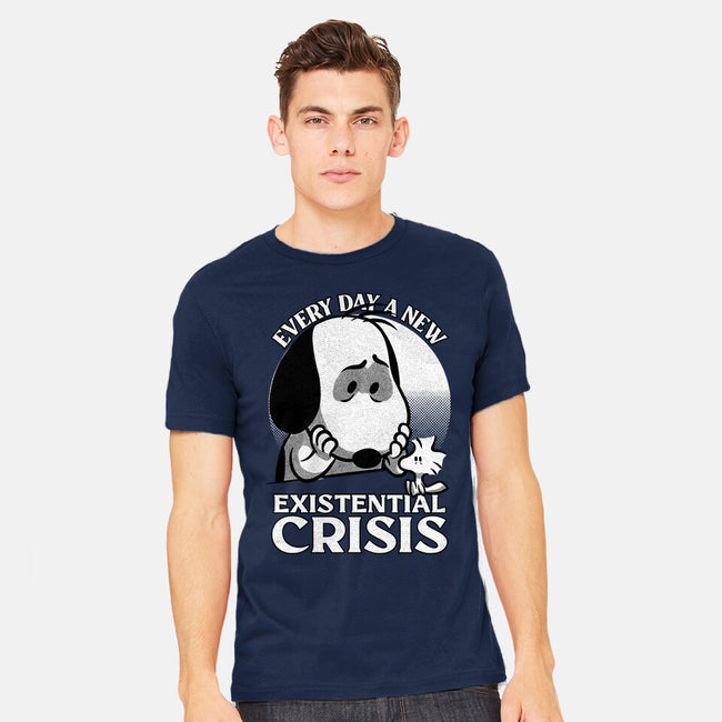 Existential Crisis Dog-Mens-Heavyweight-Tee-Studio Mootant