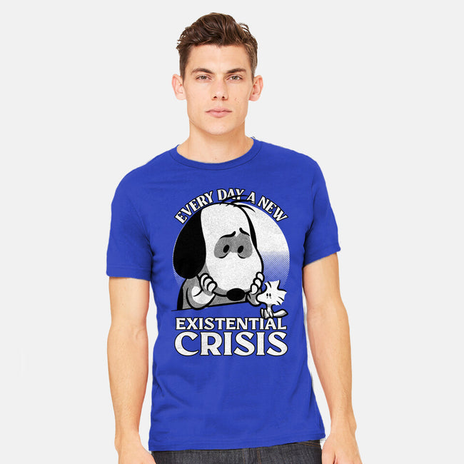 Existential Crisis Dog-Mens-Heavyweight-Tee-Studio Mootant
