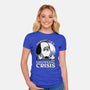 Existential Crisis Dog-Womens-Fitted-Tee-Studio Mootant