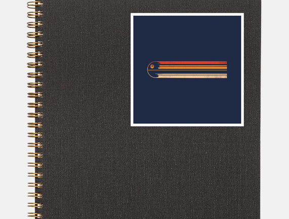 Retro Stripes Of The Death Star