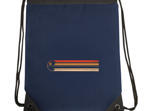 Retro Stripes Of The Death Star