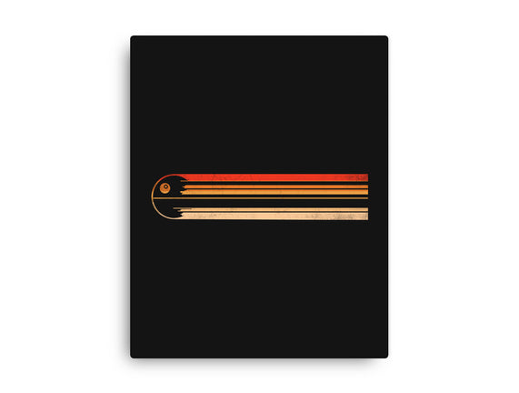 Retro Stripes Of The Death Star