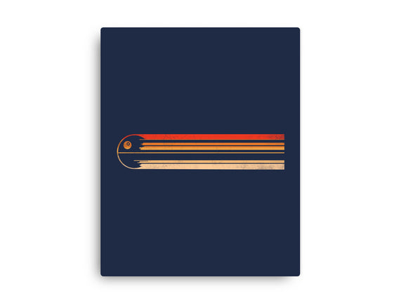 Retro Stripes Of The Death Star