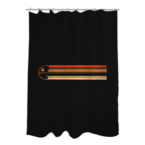 Retro Stripes Of The Death Star