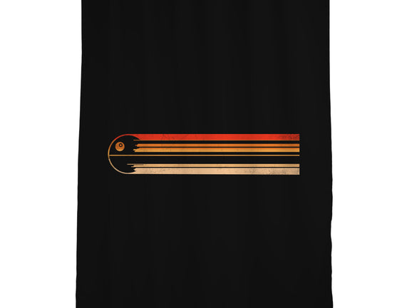 Retro Stripes Of The Death Star