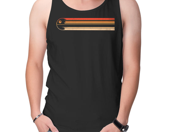 Retro Stripes Of The Death Star