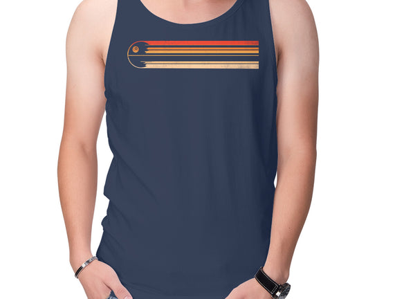 Retro Stripes Of The Death Star