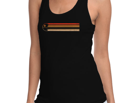 Retro Stripes Of The Death Star