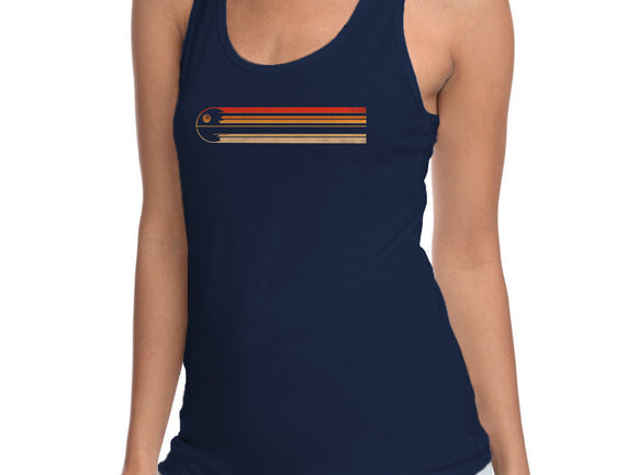 Retro Stripes Of The Death Star