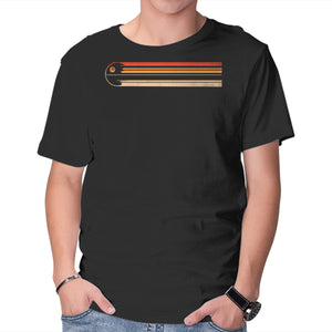 Retro Stripes Of The Death Star