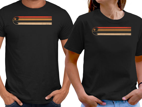 Retro Stripes Of The Death Star