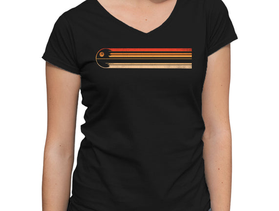 Retro Stripes Of The Death Star