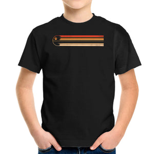 Retro Stripes Of The Death Star
