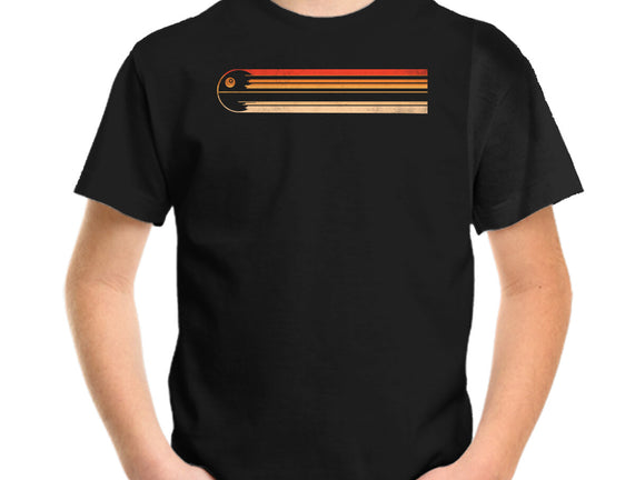 Retro Stripes Of The Death Star