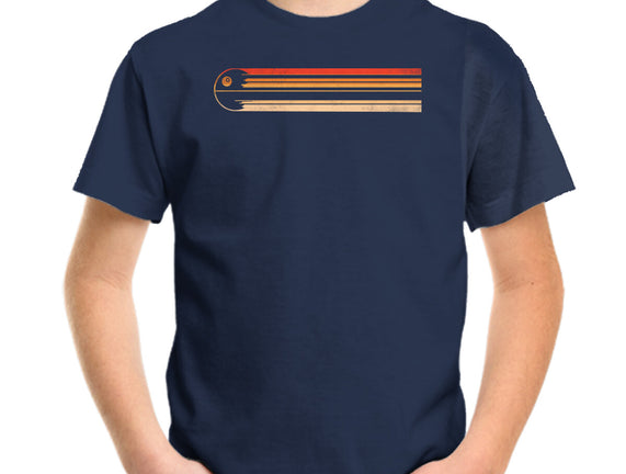 Retro Stripes Of The Death Star