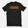 Retro Stripes Of The Death Star-Unisex-Basic-Tee-rocketman_art