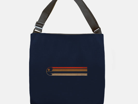 Retro Stripes Of The Death Star