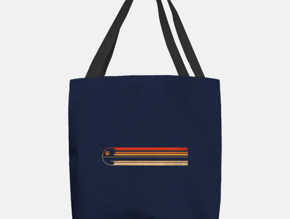Retro Stripes Of The Death Star
