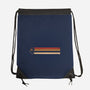 Retro Stripes Of The Death Star-None-Drawstring-Bag-rocketman_art