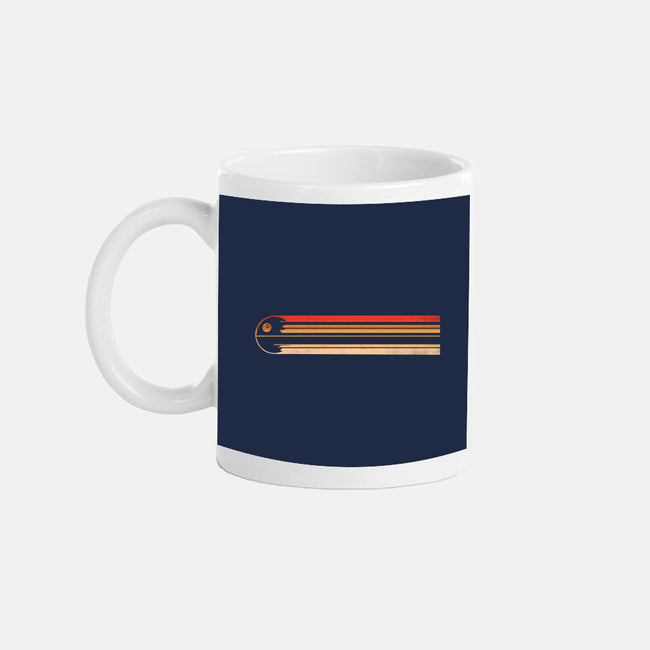 Retro Stripes Of The Death Star-None-Mug-Drinkware-rocketman_art