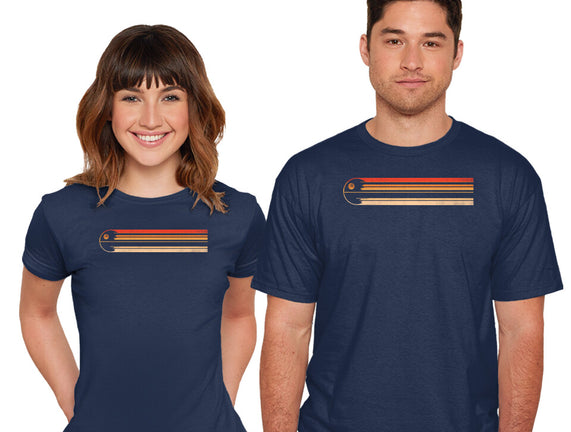 Retro Stripes Of The Death Star