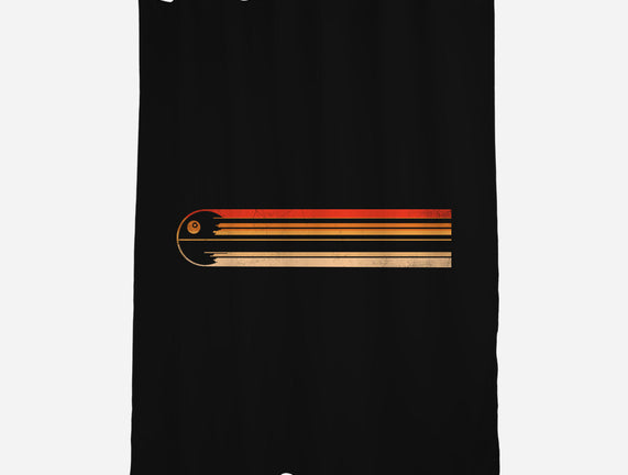 Retro Stripes Of The Death Star
