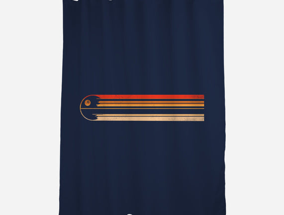 Retro Stripes Of The Death Star