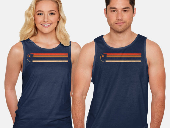 Retro Stripes Of The Death Star